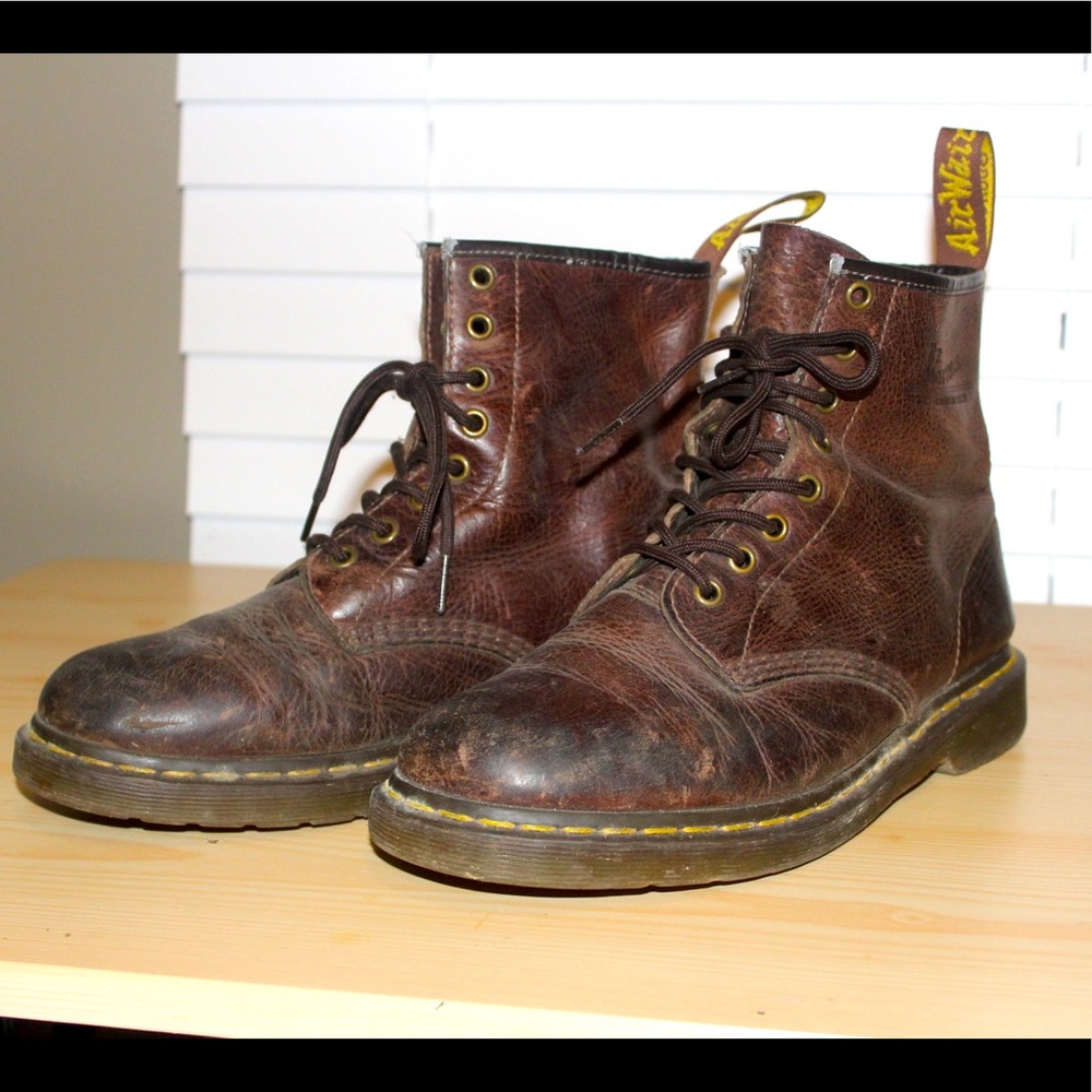 Dr. Martens distressed beaters